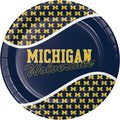 Ncaa 9" University of Michigan Paper Plates PK96, 96PK 331397